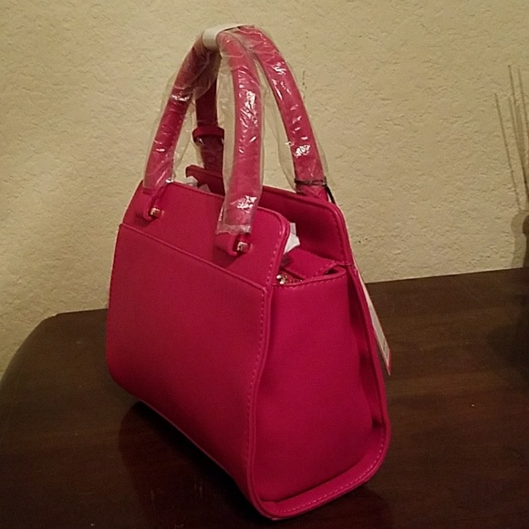 With212 Raspberry Pink Handbag - Picture 3 of 6